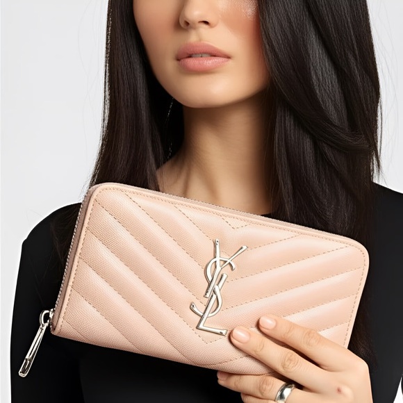 Saint Laurent Handbags - 80 Preloved Saint Laurent Mattelasse Caviar Wallet